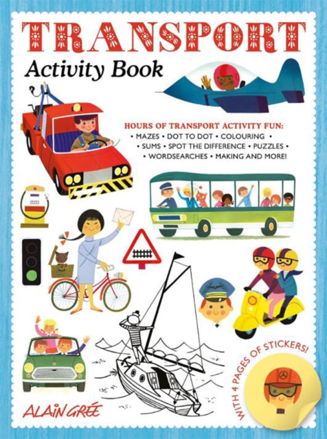 Book cover of: Transport Activity Book. By: Alain Gree
