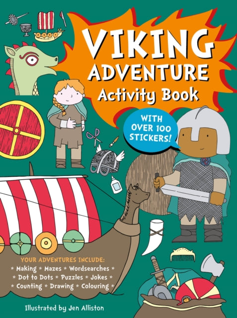 Book cover of: Viking Adventure Activity Book