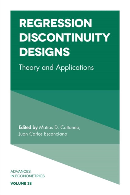 Book cover of: Regression Discontinuity Designs. By: R.  Carter Hill