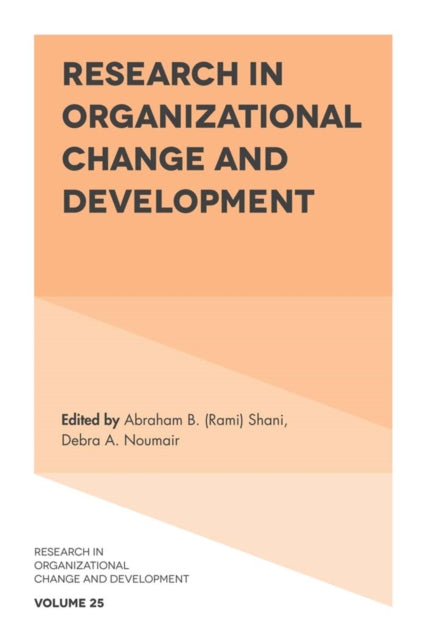 Book cover of: Research in Organizational Change and Development. By: Abraham B. (Rami) Shani