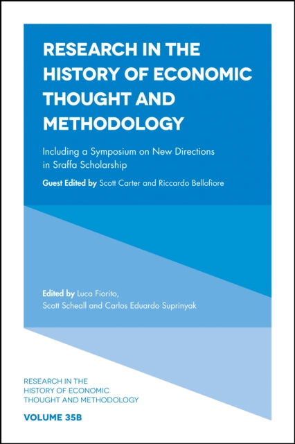 Book cover of: Including a Symposium on New Directions in Sraffa Scholarship. By: Luca Fiorito