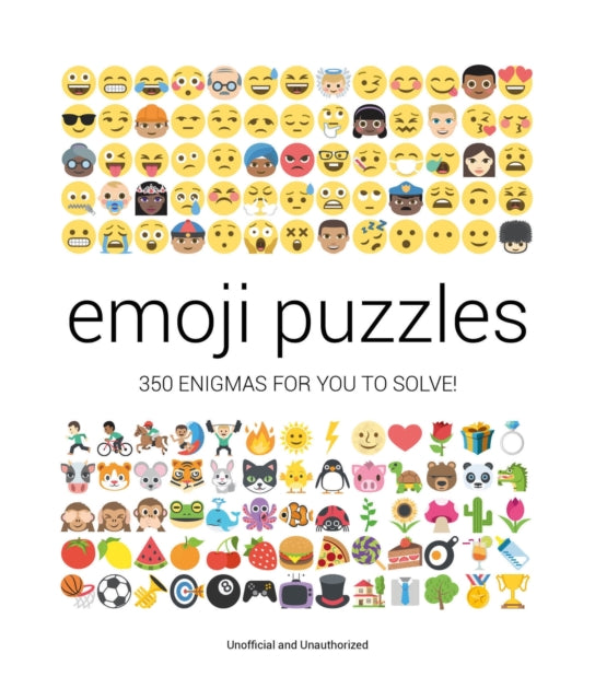 Book cover of: Emoji Puzzles. By: Malcolm Croft