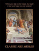 Book cover of: Classic Art Memes. By: Gemma Cooper