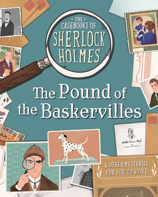 Book cover of: Casebooks of Sherlock Holmes The Pound of the Baskervilles. By: Sally Morgan