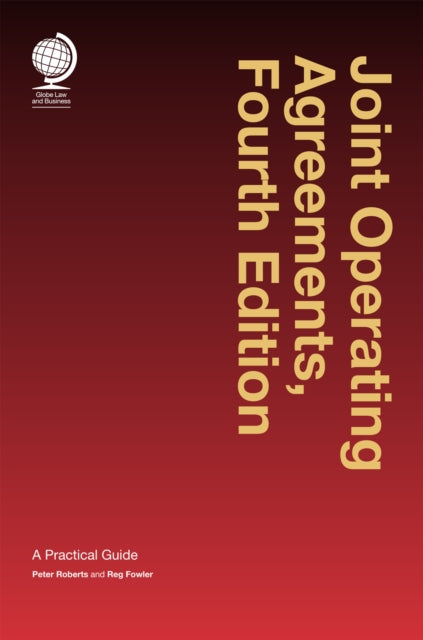 Book cover of: Joint Operating Agreements. By: Peter Roberts