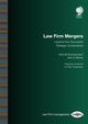 Book cover of: Law Firm Mergers. By: Morris ZIMMERMANN