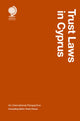 Book cover of: Trust Laws in Cyprus. By: PANICO