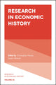 Book cover of: Research in Economic History. By: Christopher Hanes