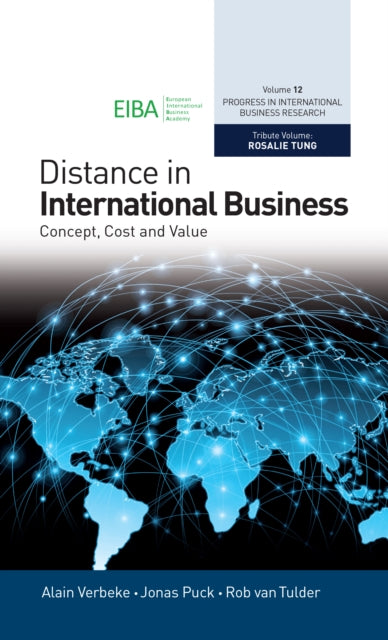 Book cover of: Distance in International Business. By: Alain Verbeke