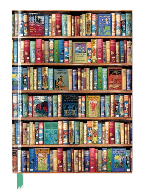 Book cover of: Bodleian Libraries: Hobbies and Pastimes Bookshelves (Blank Sketch Book). By: Flame Tree Studio