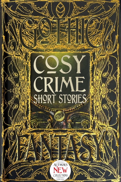 Book cover of: Cosy Crime Short Stories. By: Flame Tree Studio Staff