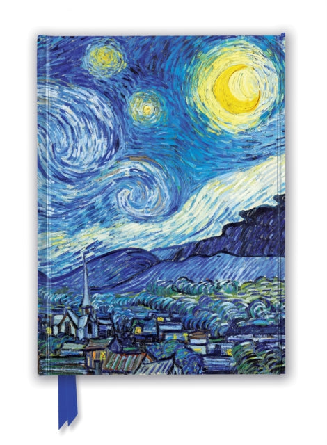 Book cover of: Vincent van Gogh: The Starry Night (Foiled Journal). By: Flame Tree Studio