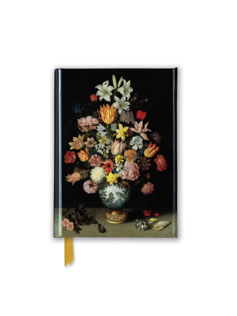 Book cover of: National Gallery: Bosschaert: A Still Life of Flowers (Foiled Pocket Journal). By: Flame Tree Studio