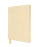 Book cover of: Ivory White Artisan Notebook (Flame Tree Journals). By: Flame Tree Studio