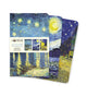 Book cover of: Vincent van Gogh Set of 3 Mini Notebooks. By: Flame Tree Studio