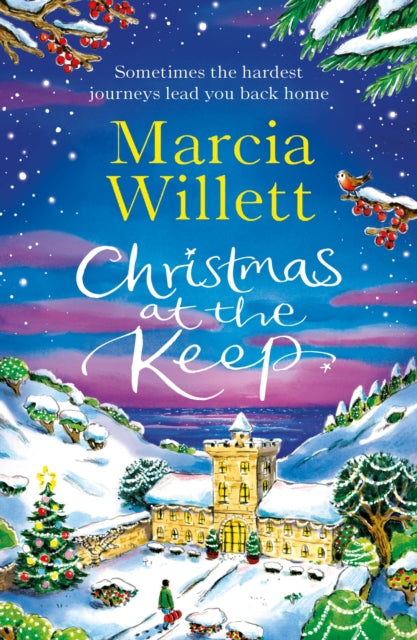 Book cover of: Christmas at the Keep. By: Marcia Willett