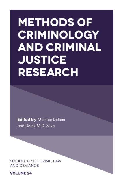 Book cover of: Methods of Criminology and Criminal Justice Research. By: Mathieu Deflem