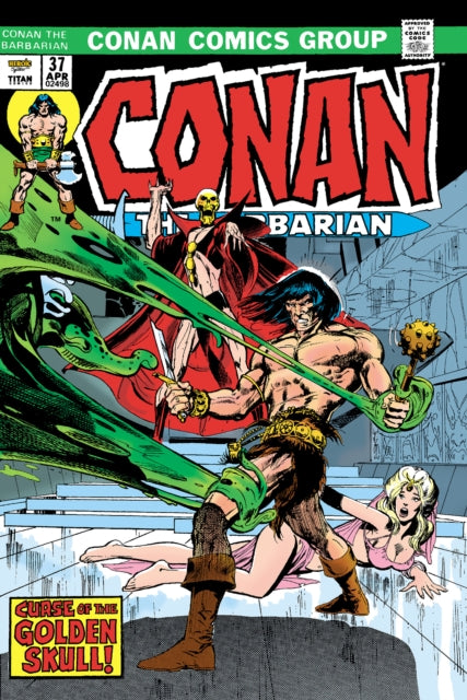 Book cover of: Conan The Barbarian: The Original Comics Omnibus Vol.2. By: Roy Thomas