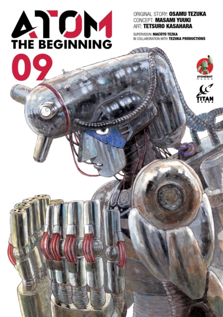 Book cover of: ATOM: The Beginning Vol. 9. By: Osamu Tezuka