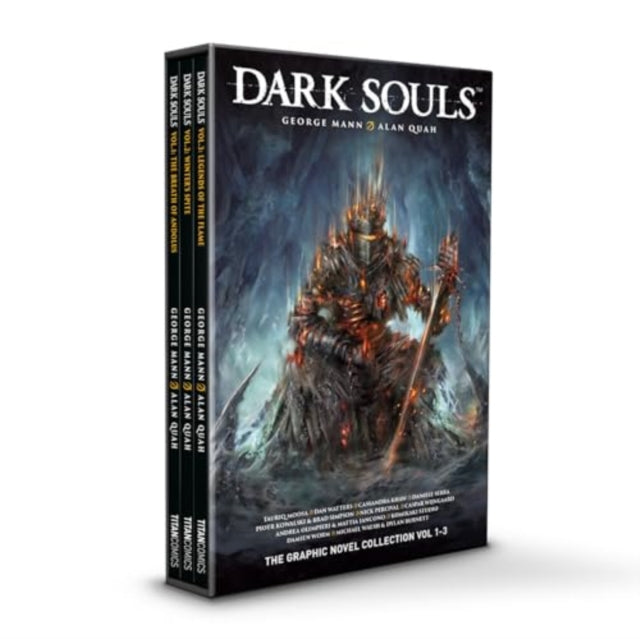Book cover of: Dark Souls 1-3 Slipcase Set. By: George Mann