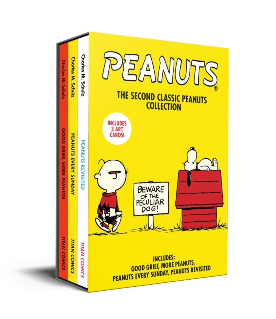 Book cover of: Peanuts Slipcase Set: The Second Classic Peanuts Collection. By: Charles M. Schulz