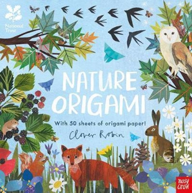 Book cover of: National Trust: Nature Origami. By: ROBIN, CLOVER