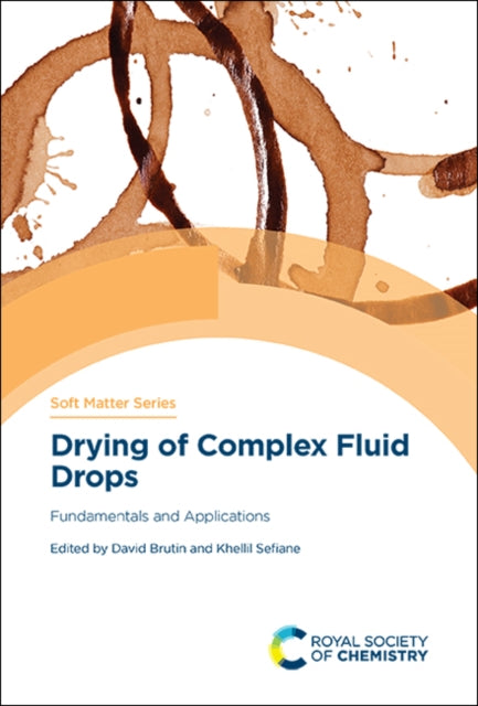 Book cover of: Drying of Complex Fluid Drops. By: David Brutin