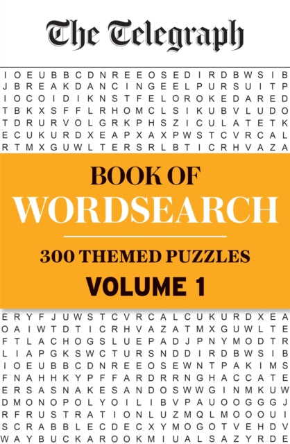 Book cover of: Telegraph Book of Wordsearch Volume 1. By: Telegraph Media Telegraph Media Group Ltd