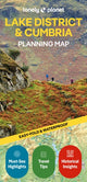 Book cover of: Lonely Planet Lake District & Cumbria Planning Map