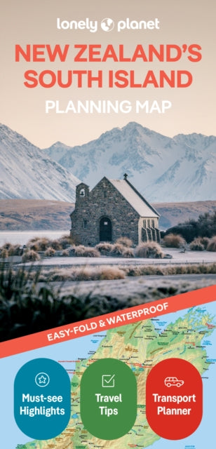 Book cover of: Lonely Planet New Zealand's South Island Planning Map