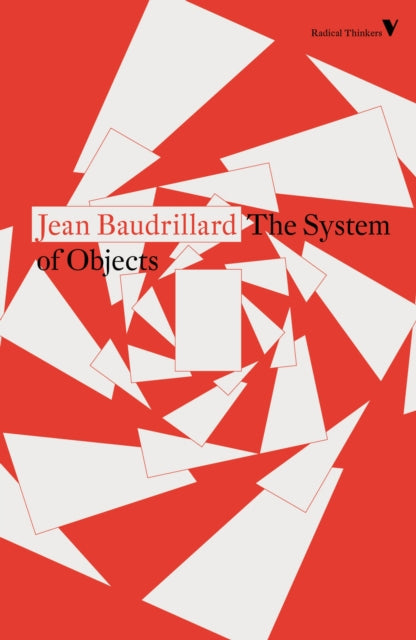 System of Objects 9781788738545 Jean Baudrillard