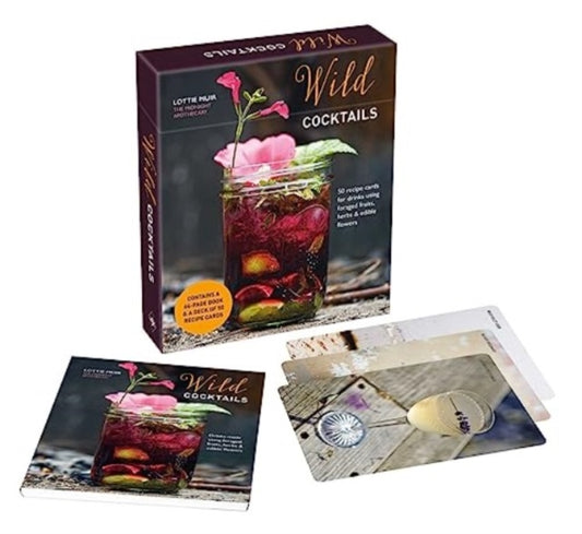 Book cover of: Wild Cocktails Deck. By: Lottie Muir