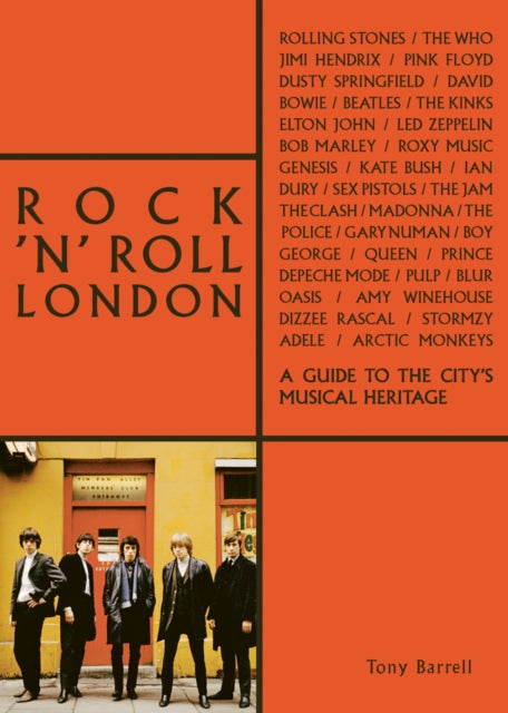 Book cover of: Rock 'n' Roll London. By: Tony Barrell