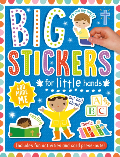 Book cover of: Big Stickers for Little Hands: God Made Me