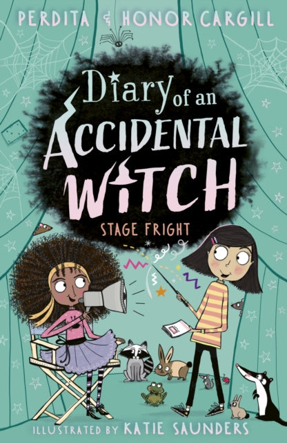 Book cover of: Diary of an Accidental Witch: Stage Fright. By: Honor Cargill