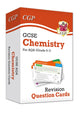 Book cover of: GCSE Chemistry AQA Revision Question Cards - Q&A cards for quick practice
