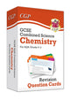 Book cover of: GCSE Combined Science: Chemistry AQA Revision Question Cards