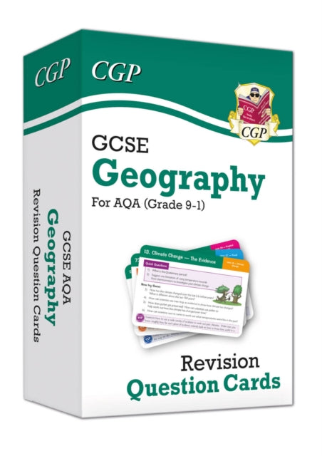 GCSE Geography AQA Revision Question Cards 9781789082784 CGP Books