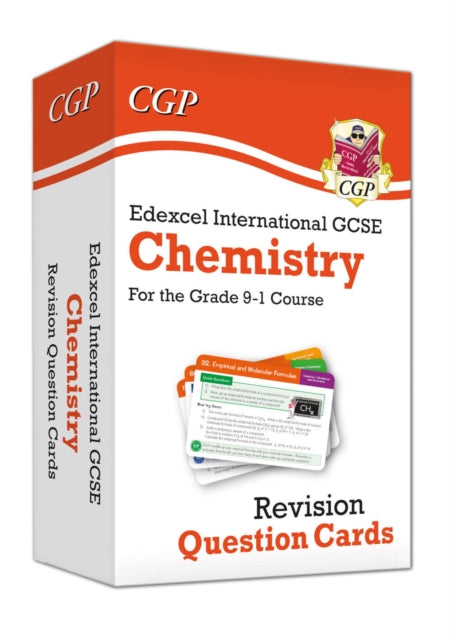 Book cover of: Edexcel International GCSE Chemistry: Revision Question Cards. By: Emma Clayton
