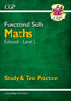 Book cover of: Functional Skills Maths: Edexcel Level 2 - Study & Test Practice