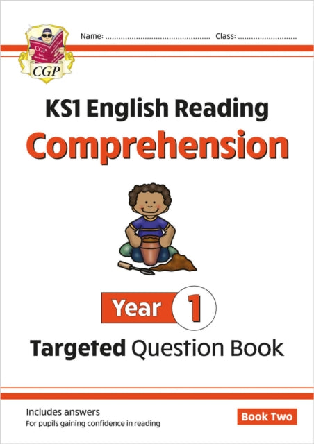 Book cover of: KS1 English Year 1 Reading Comprehension Targeted Question Book - Book 2 (with Answers)