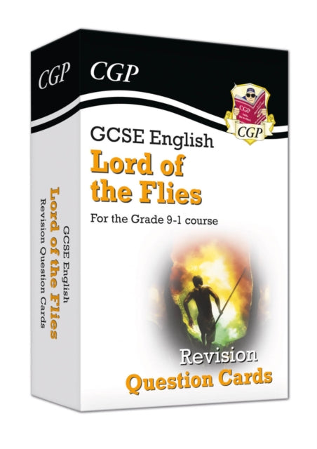 Book cover of: GCSE English - Lord of the Flies Revision Question Cards. By: CGP Books