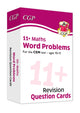 Book cover of: 11+ CEM Revision Question Cards: Maths Word Problems - Ages 10-11