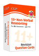 Book cover of: 11+ GL Revision Question Cards: Non-Verbal Reasoning - Ages 9-10