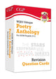 Book cover of: GCSE English WJEC Eduqas Poetry Anthology Revision Question Cards (For exams in 2026)