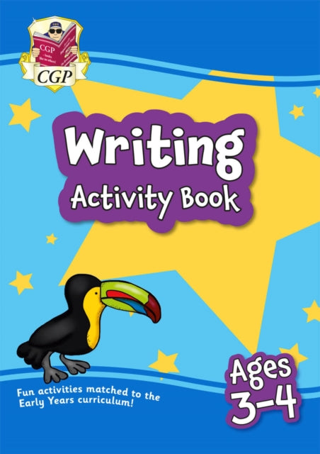 Book cover of: Writing Activity Book for Ages 3-4 (Preschool)