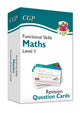 Book cover of: Functional Skills Maths Revision Question Cards - Level 1