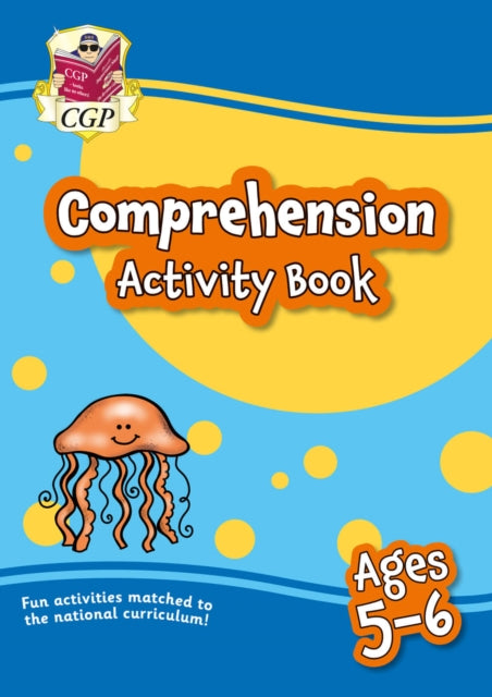 English Comprehension Activity Book for Ages 5-6 (Year 1) 9781789087161 CGP Books