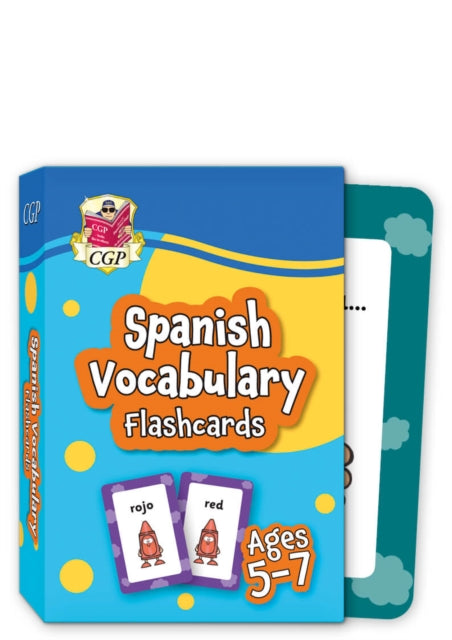 Book cover of: Spanish Vocabulary Flashcards for Ages 5-7 (with Free Online Audio)