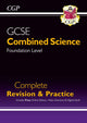Book cover of: GCSE Combined Science Foundation Complete Revision & Practice w/ Online Ed, Videos & Quizzes